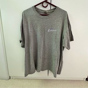 Campus Collection Grey Men's T-Shirt Kokanee Columbia Brewery XL